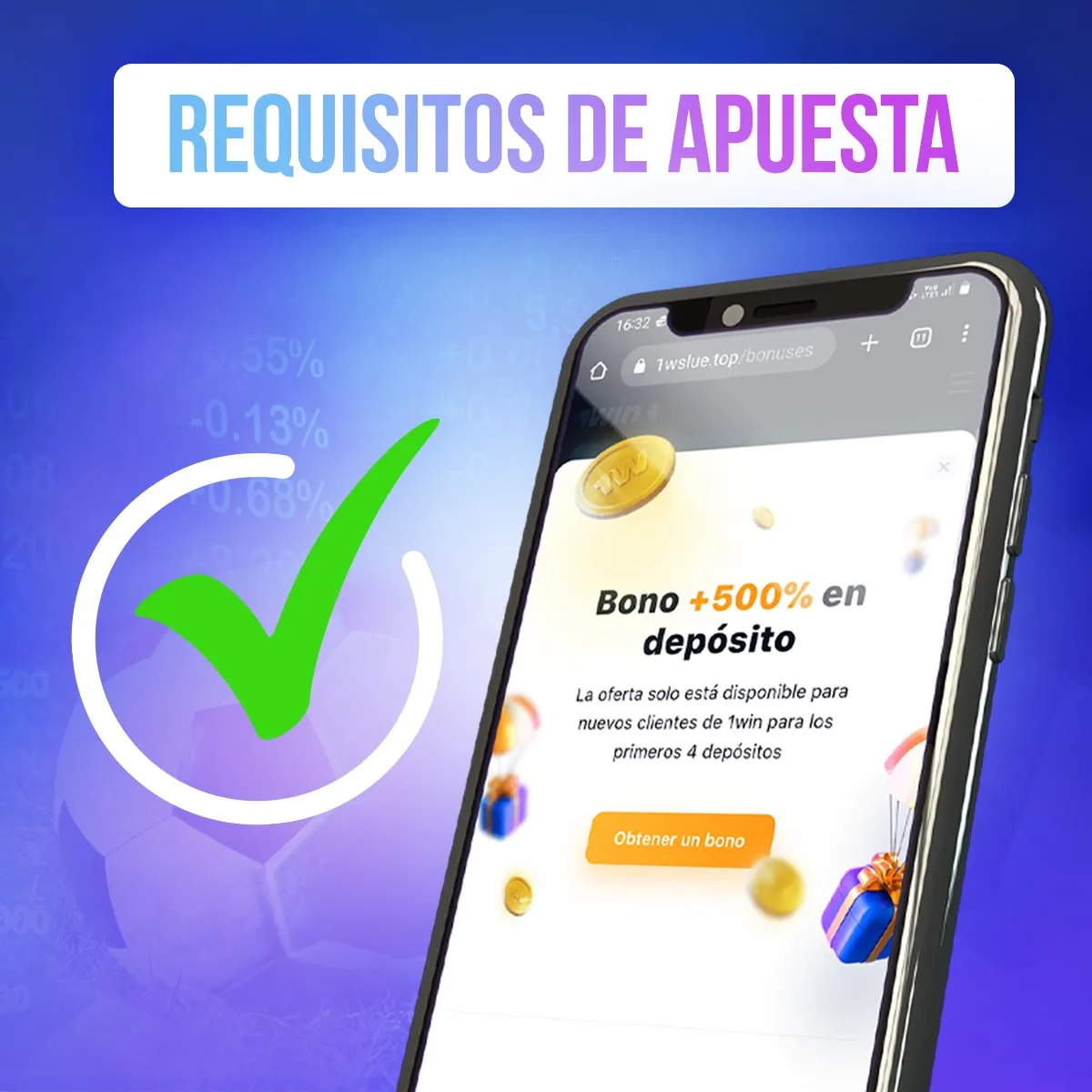 ¿Cuáles son los requisitos de apuesta del bono de bienvenida de 1win?