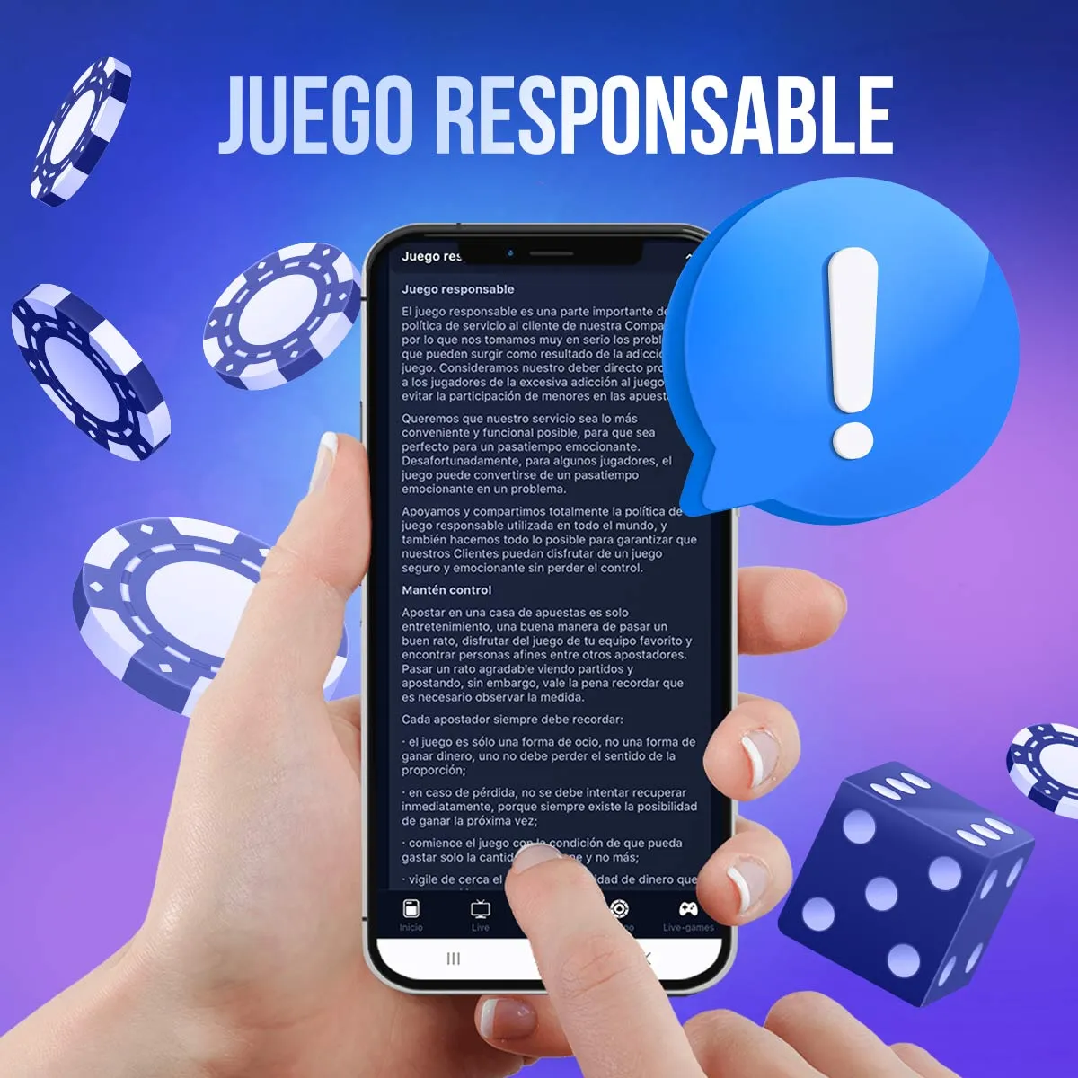 Responsabilidad y riesgos asociados a las apuestas en línea en las casas de apuestas 1win