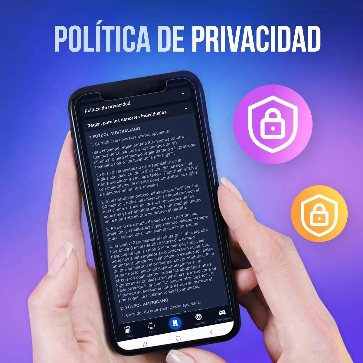 Política de seguridad de la casa de apuestas 1win