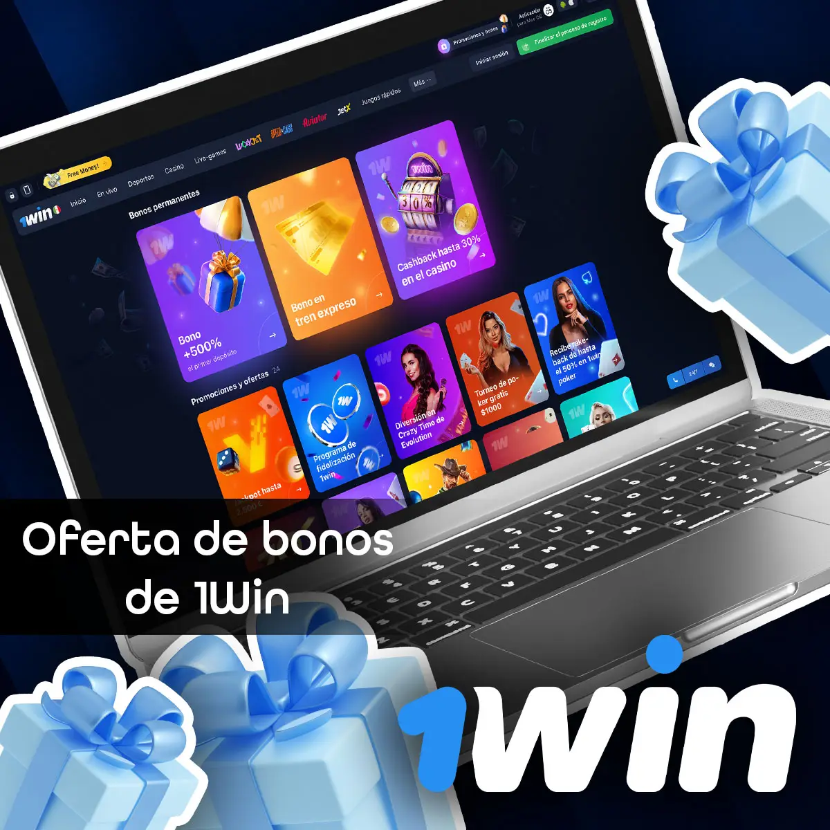 ¿Qué bonos ofrece 1Win México a los nuevos jugadores?