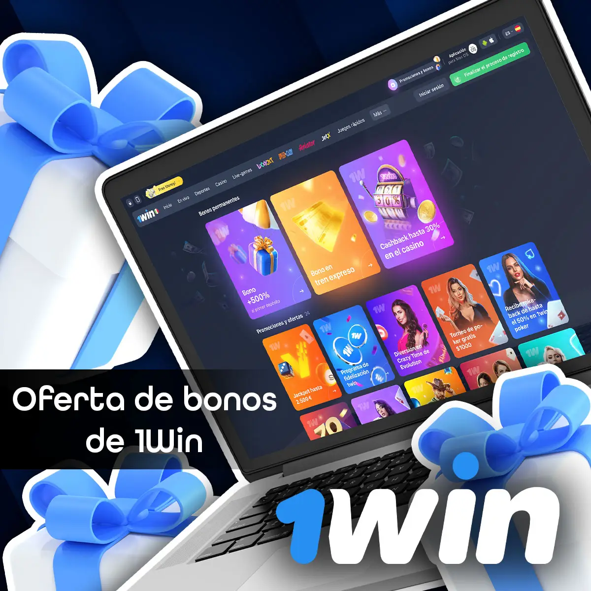 ¿Qué bonos ofrece 1Win México a los nuevos jugadores?