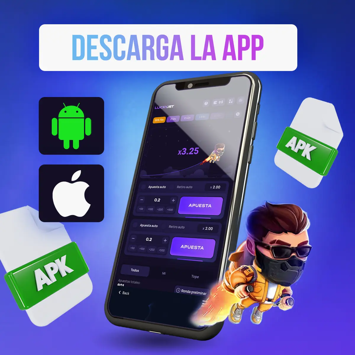 ¿Cómo descargo la app de 1win y juego a Lucky Jet en México?