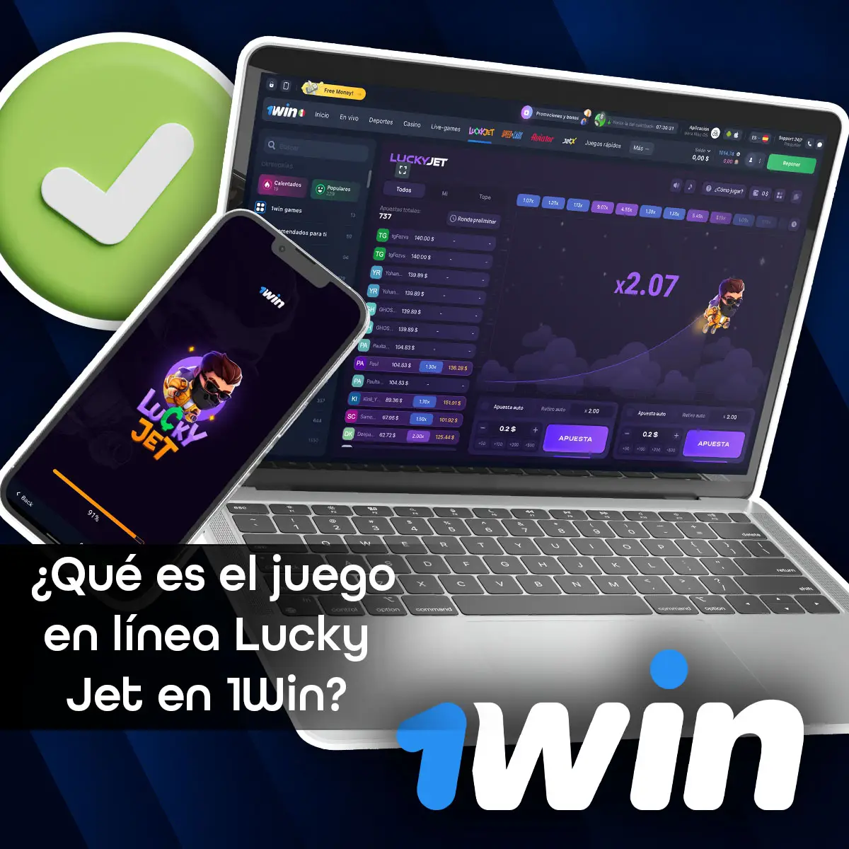 Por qué Lucky Jet de 1Win es tan popular en México?