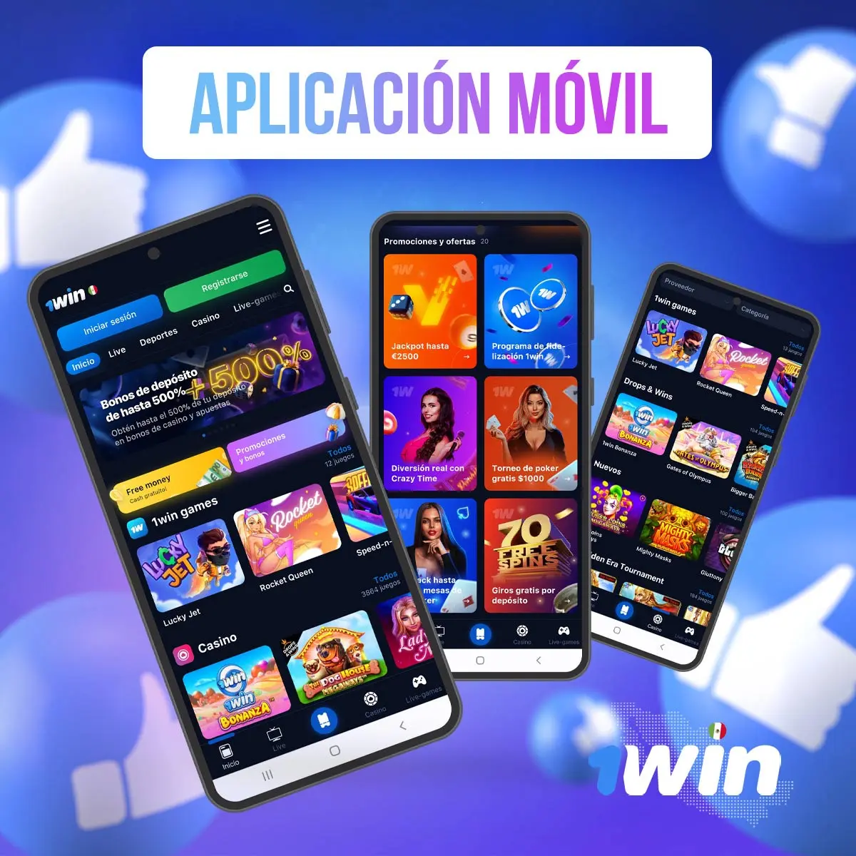 1win Mejor aplicación móvil para apuestas en línea en México