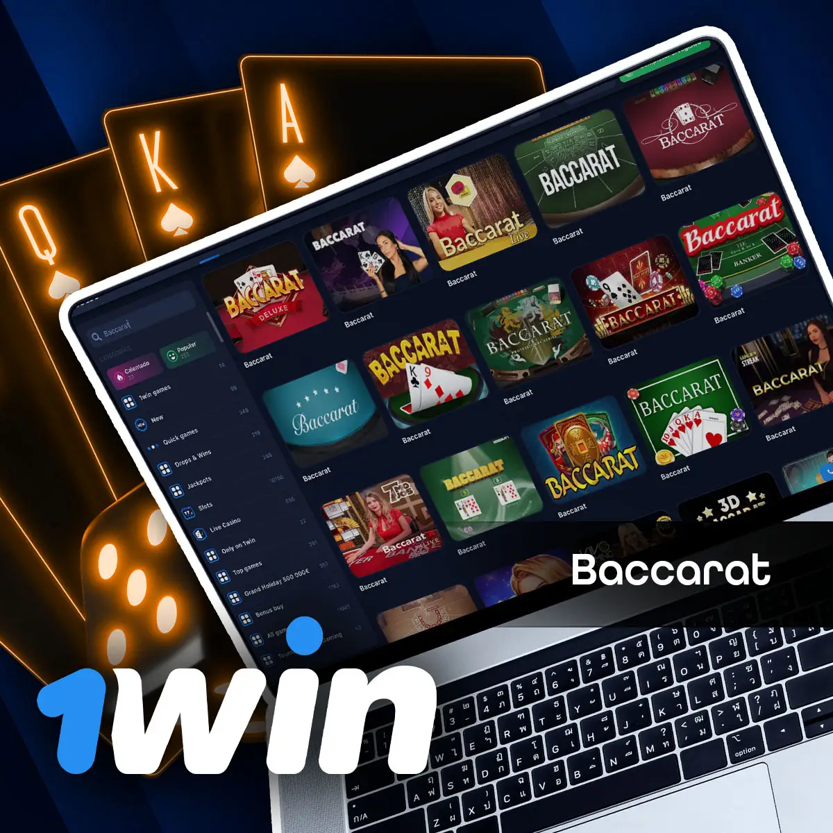 Reseña del juego de Baccarat en 1Win México