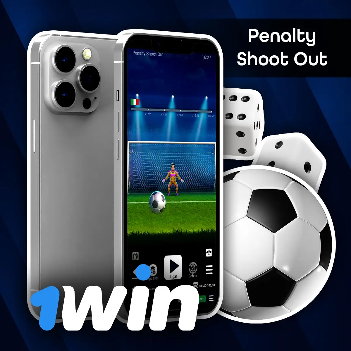 Revisión del juego Penalty Shoot Out en 1Win