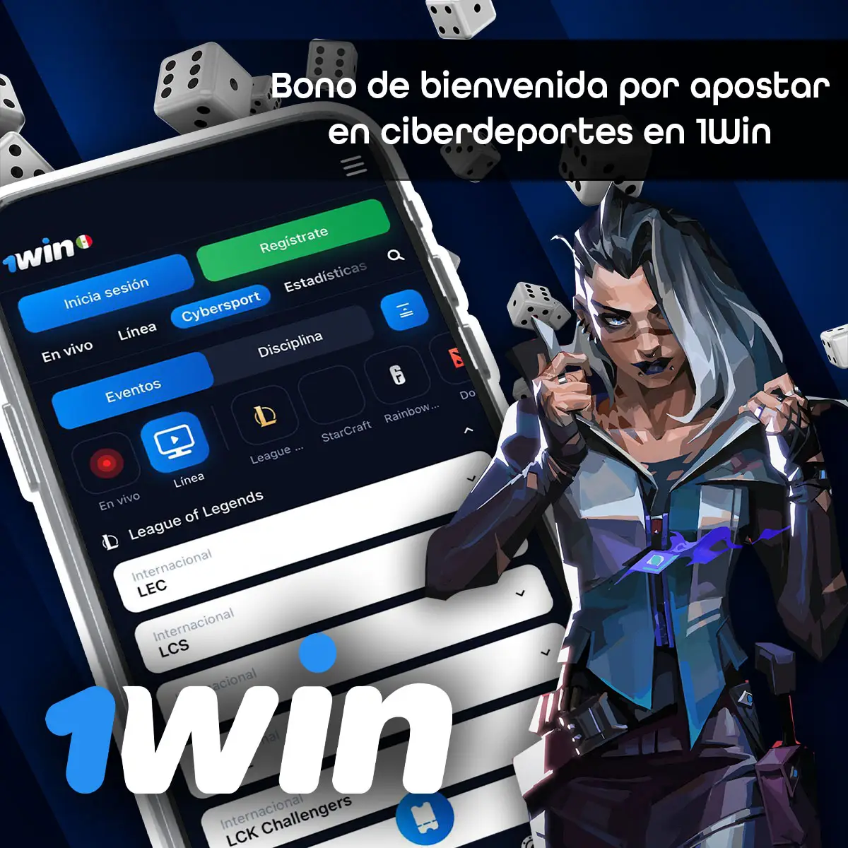 ¿Cómo apostar en los ciberdeportes a través de la aplicación móvil 1Win?