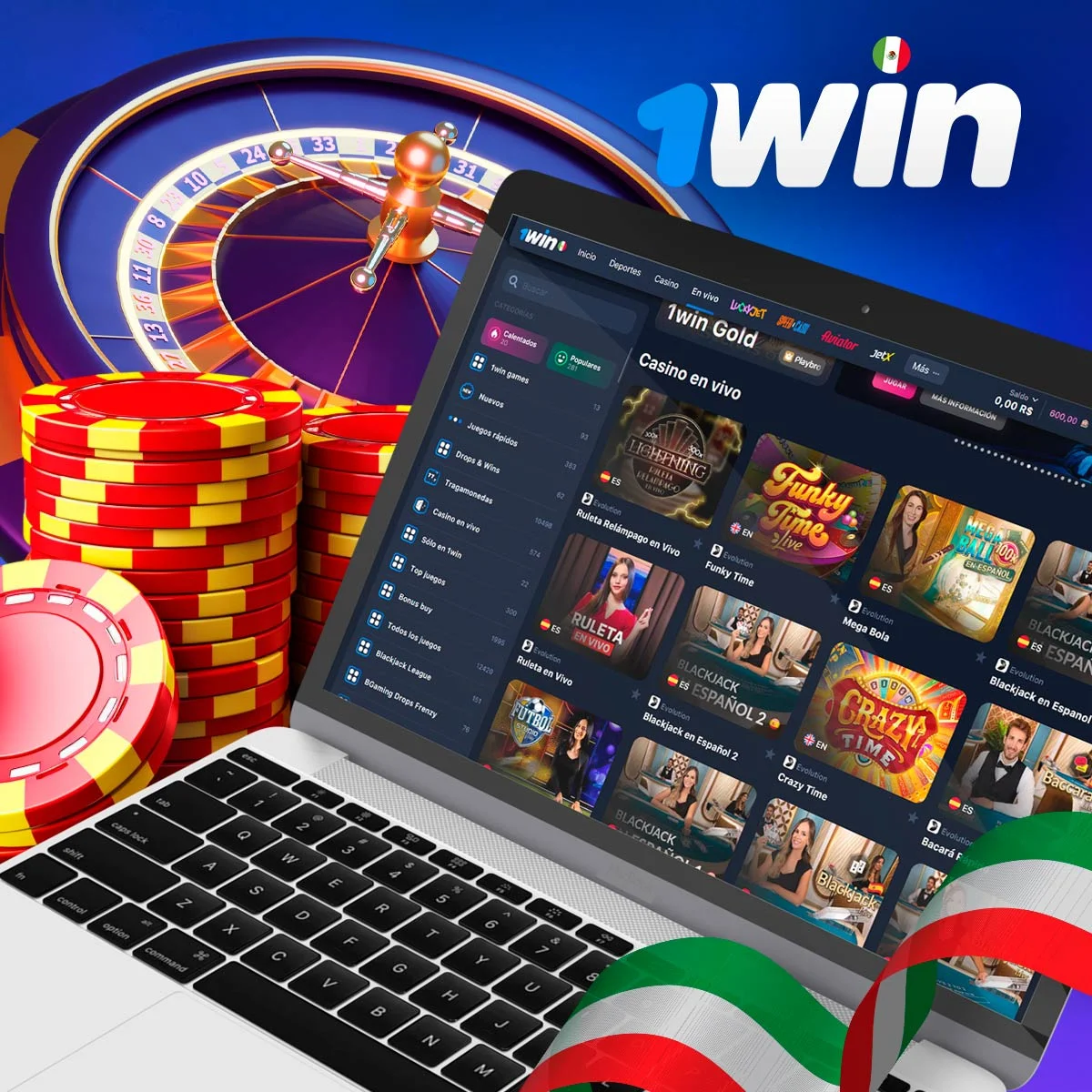 Visión General de 1Win Casino Live