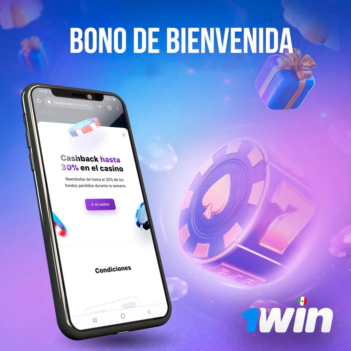 Cómo conseguir un bono de bienvenida en 1win