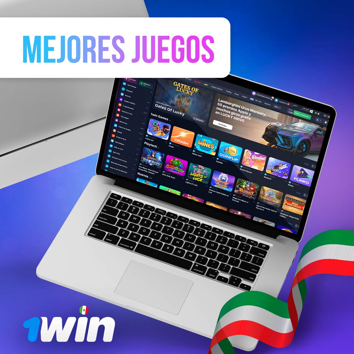 Juegos más populares de 2025 en 1Win según usuarios en México